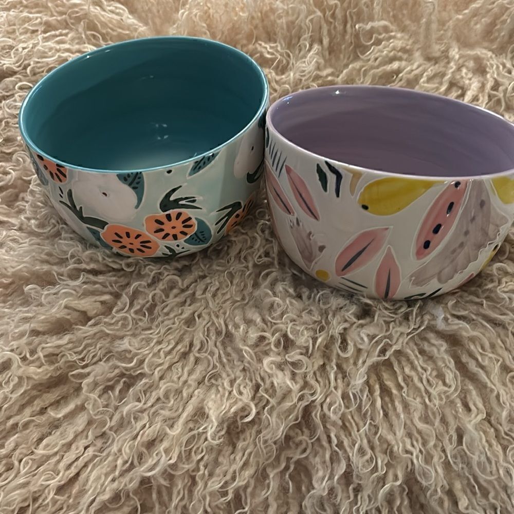 Anthropology Mathilde Bowll / Set of 2 / New No Box - Picture 5 of 6